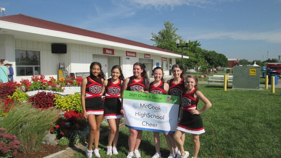 Cheer & Dance Exhibition 2 McCok High School Cheer