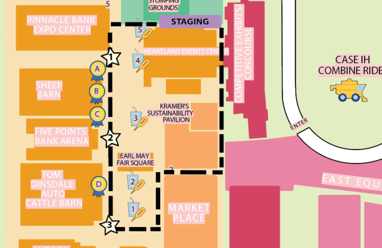 Marching Bands 2 2023 Marching Band Map Screenshot
