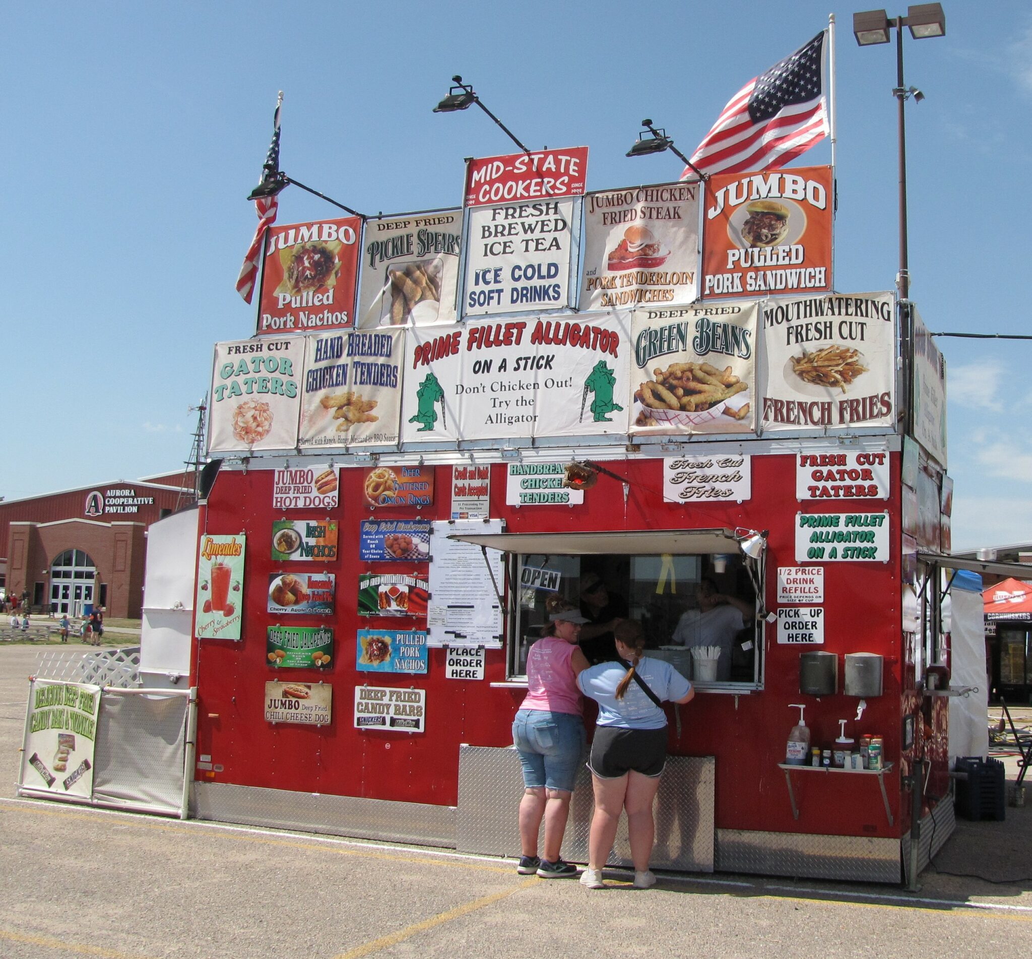 Gary Wilson DBA Midstate Cookers Nebraska State Fair