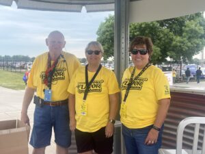 Volunteers at Main Gate Kiosk